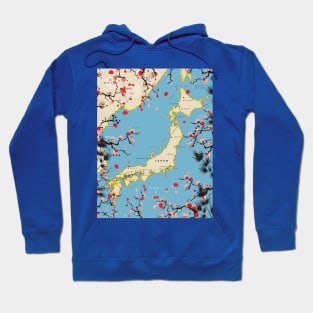 Japan travel poster Hoodie